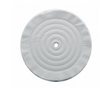 8" White Soft Muslin Buff - 1/8" Arbor An extra soft wheel designed to bring out the brightest shine. 8" dia., 72 ply., 1/8" arbor. Recommended for all final coloring operations