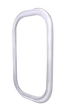 Chrome Exterior View Window Trim For 1989-2009 Freightliner FLD, 1989-2010 Classic - Includes Adhesive