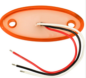 Amber/Amber LED Glow Base for Grand General Swan Hood Ornament