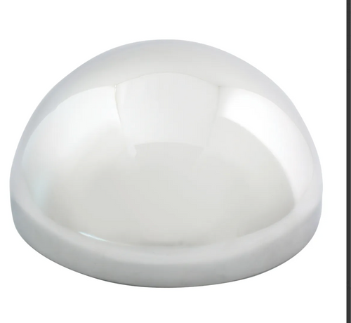 Rear Hub Caps in Full Moon Shape 8-1/4" dia. axle, 8 of 3/4" studs