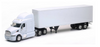 Peterbilt 387, White, Long Hauler, Scale 1:32