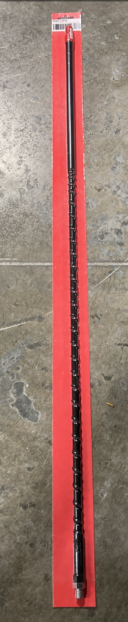 3' Whip Fiberglass Antenna Black “Heavy Duty”