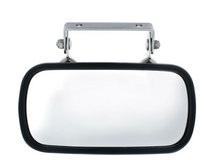 Rectangular 430 Stainless Steel Over Door Convex Mirror With Mounting Bracket