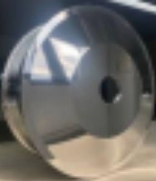 Aluminum Wheel / Rim, Blind, 24.5" X 8.25", Center Hole 4",  Polish Both Sides