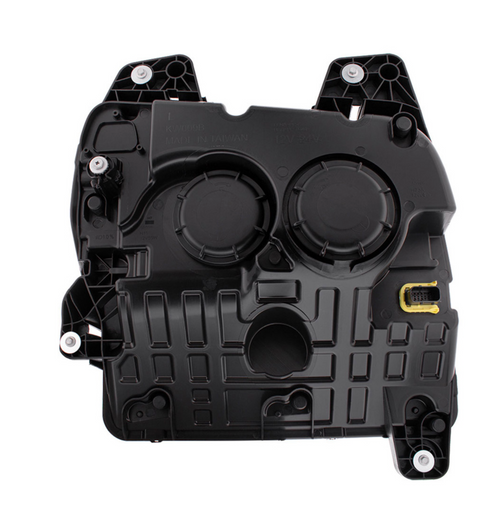 Chrome Headlight With LED DRL Light Bar & Turn Signal For 2018-2024 Kenworth W990-Driver back