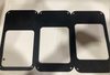 Classic Diamond Billet Door Sills, Polished Set Flag logo