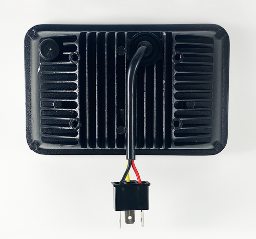 4x6” PROJECTOR LED HEADLIGHT - CHROME