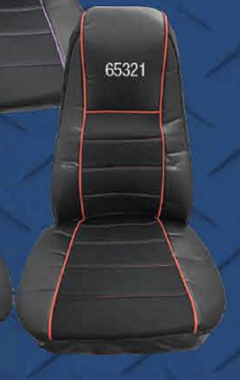 Sport seat Cover Red trim And Stiching