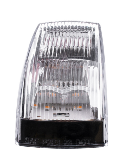 8 LED Cab Light For Freightliner M2-Amber LED/Clear Lens