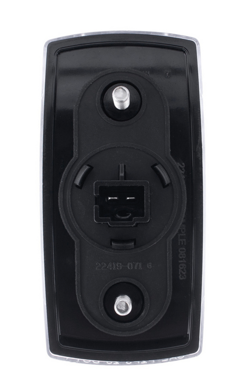 8 LED Cab Light For Freightliner M2-Amber LED/Clear Lens