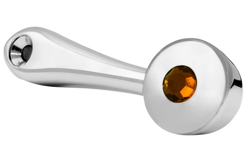 Chrome Window Crank with Jewel 3/8" Square Adapter