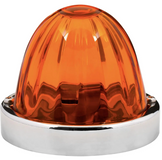 Dark Amber Watermelon PLUS glass lens kit 1157 Bulb Base