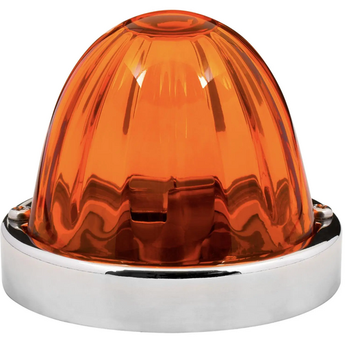 Dark Amber Watermelon PLUS glass lens kit 1157 Bulb Base