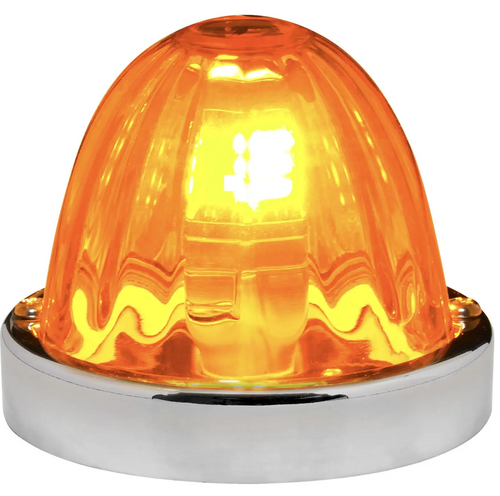 Dark Amber Watermelon PLUS glass lens kit 1157 Bulb Base