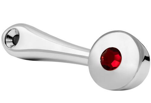 Chrome Window Crank with Jewel 3/8" Square Adapter