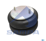 Double Convoluted Trailer Air Spring