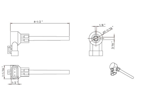 Coolant Level Sensor for 2017-2021 Kenworth T680