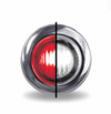 Trux 3/4″ Red Marker To White Auxiliary Round LED Light – 2 Diodes