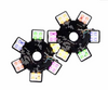 Trux 5″ RGB Multi-Color Auxiliary Star LED Light Kit – 24 Diodes