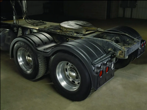 Minimizer 22.5” or 24.5” Black Poly Fender Tandem Axle 54" Carbon Fiber Each