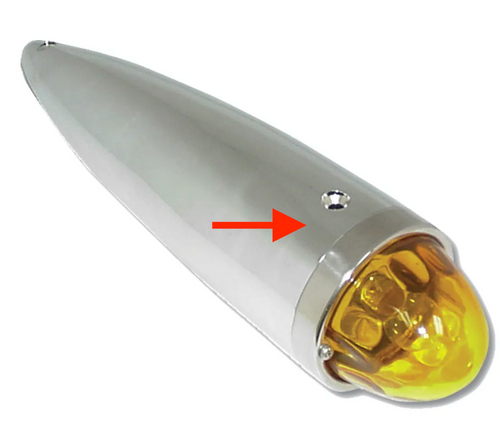 Stainless Steel Bezel Only 3.5"