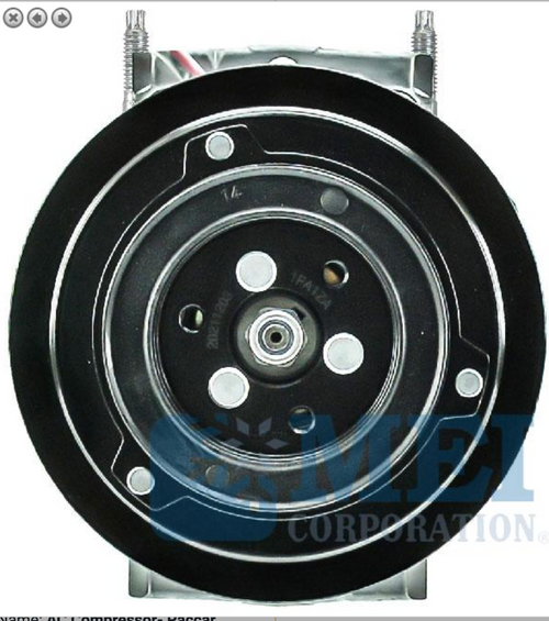 A/C Compressor w/clutch Fits Kenworth-Peterbilt Trucks