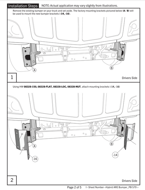Peterbilt 579 Hybrid Aero Bumper With Tow Holes And Radar Sensor Fits Years. 2013-2021, high-intensity LED fog lights included