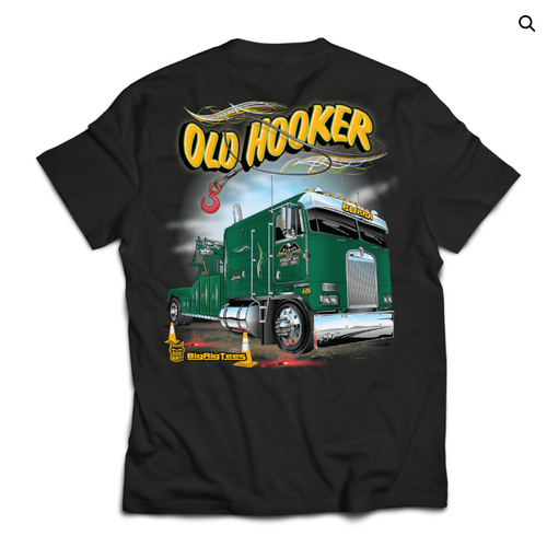 T-Shirt, Old hooker, 3X Large