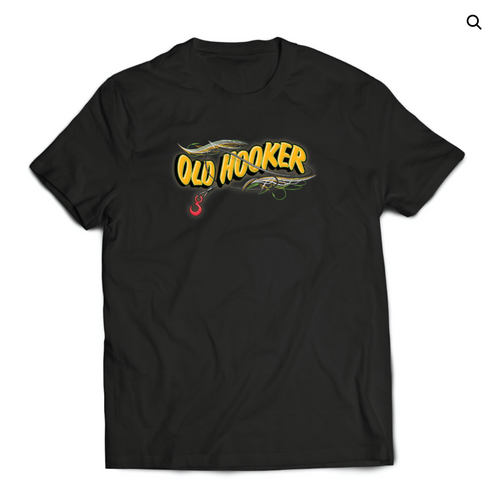 T-Shirt, Old hooker, 3X Large