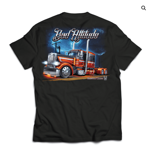 T-Shirt, Bad Attitude, 3X Large