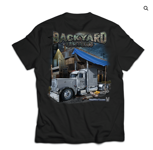 T-Shirt, Backyard Custom, Medium