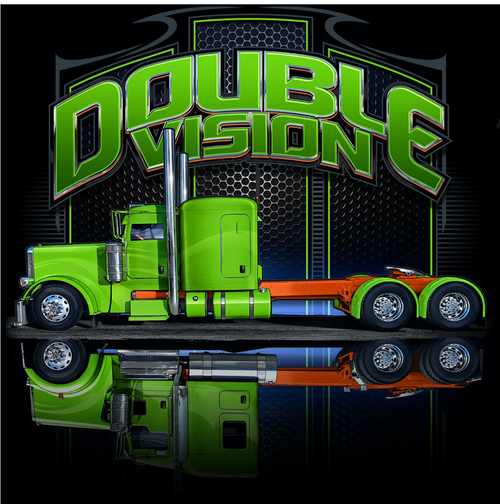 T-Shirt, Double Vision , 3X Large