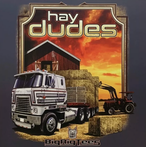 T-Shirt, Hay Dudes, X-Large