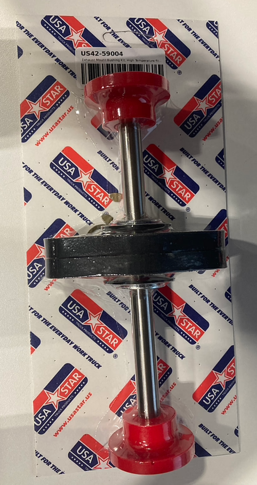 Exhaust Mount Bushing Kit, High Temperature Fits Peterbilt and Kenworth