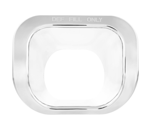 Chrome Plastic DEF Filler Trim For 2012-2021 Peterbilt 579