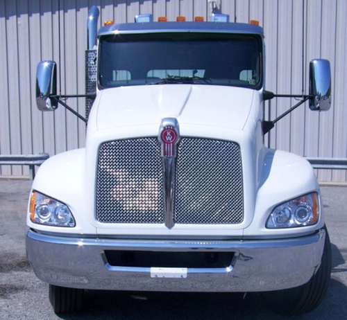 Grille Fits Kenworth T370 Aluminum Mesh