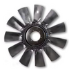 Horton HS11 - 34'' 11 Blade Nylon Fan Mounting Disc 0.75 Back Tip of Blade 2.84 Pilot 5.00