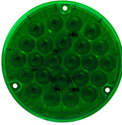 4” Pearl LED Light Only Green/Green