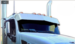 16" Visor Fits Peterbilt 579/567 Day Cab (Flat Top)