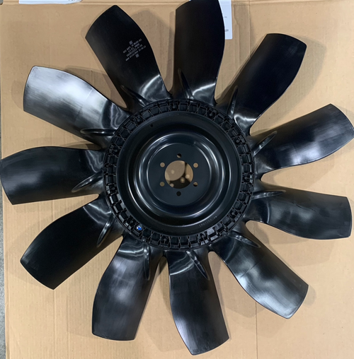 Horton HS11 - 32'', 11 Blade Nylon Fan Mounting Disc 1.50 Back Tip of Blade 2.09 Pilot 2.56