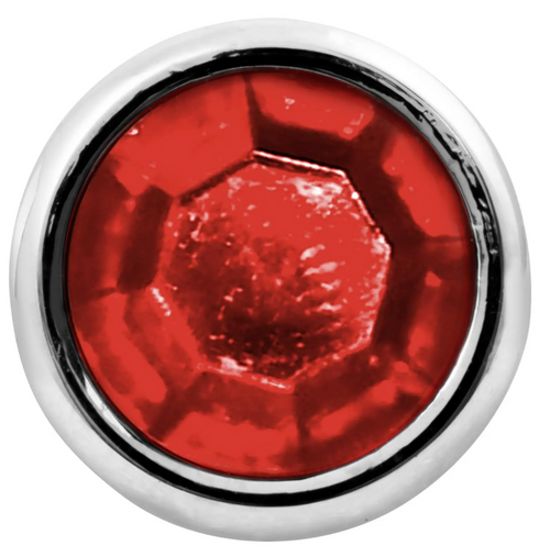 Red Toggle Switch Extension 2-1/4 With Color Jewel 15/32" Inner dia with side screw