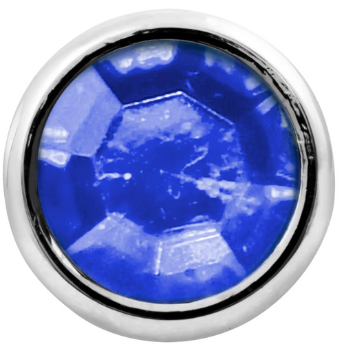 Blue Toggle Switch Extension With Color Jewel 1-7/8" KW Models & Other 3/8" Toggle Switch