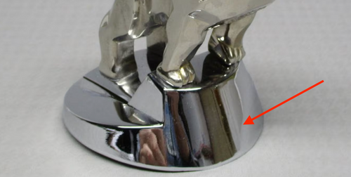 Hood Ornament Bulldog Chrome Fits Mack