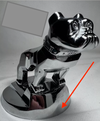 Hood Ornament Bulldog Chrome Fits Mack