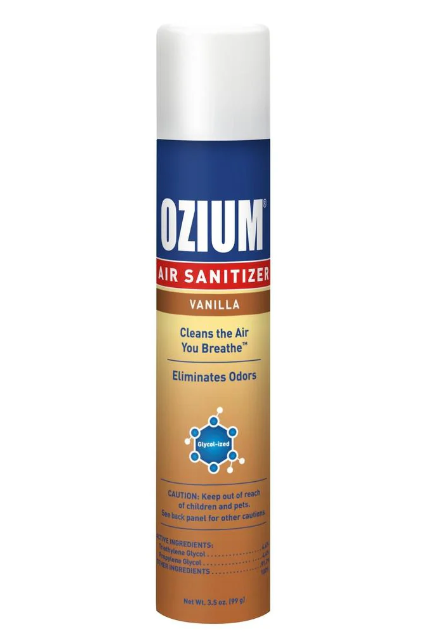Ozuium Vanilla 3.5oz, Car Air Fresheners