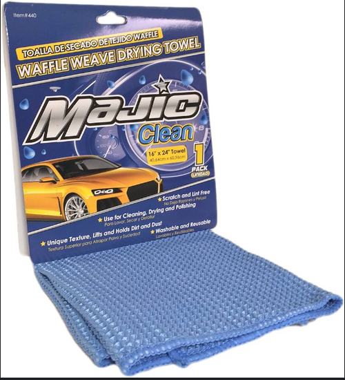 Waffle Weave Drying Towel 16" X 24"