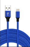 1.7A 10FT USB Cable for IOS, Color Blue