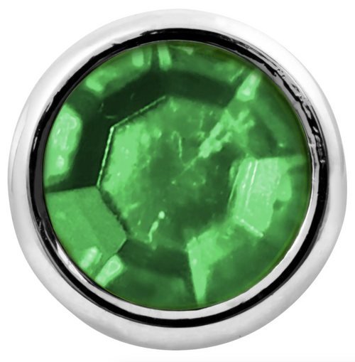 Green Toggle Switch Extension With Color Jewel 1-7/8" KW Models & Other 3/8" Toggle Switch