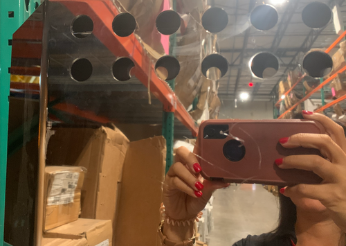 20”-18” Stainless Steel Bumper With 70 3/4'' Light Hole (Factory Fender Only) Fits Peterbilt 389