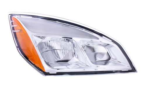 Chrome LED Headlight For 2018-2024 Freightliner Cascadia - Passenger